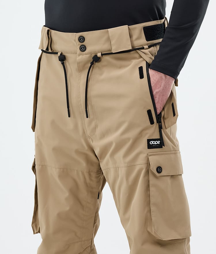 Dope Iconic Snowboardbyxa Herr Khaki Renewed, Image 5 of 7