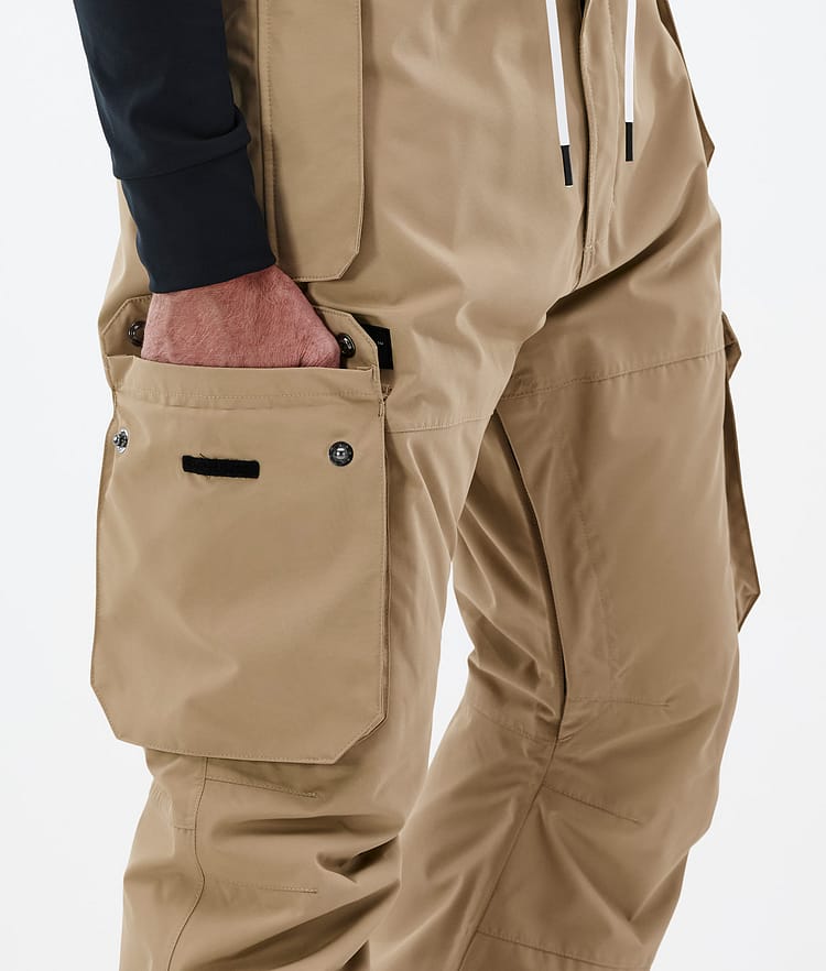 Dope Iconic Snowboardbyxa Herr Khaki Renewed, Bild 6 av 7