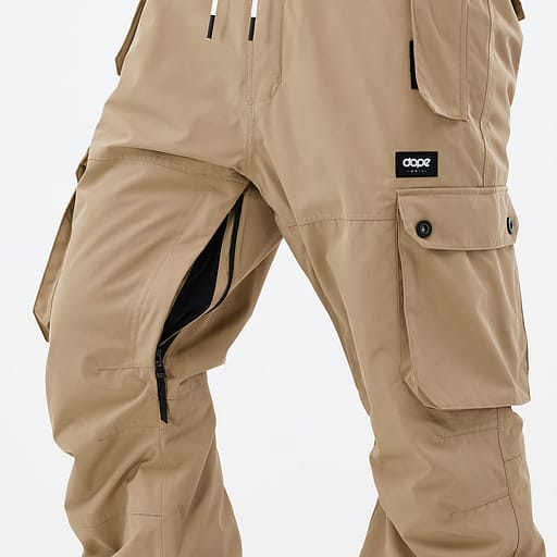 Ventilations dragkedjor med mesh på insidan Huvudproduktbild,