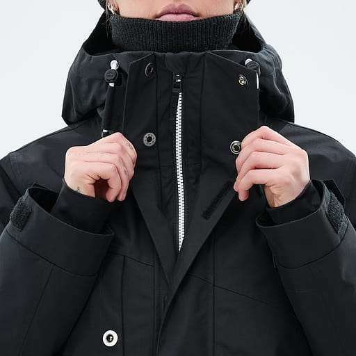 Främre dragkedja med dubbla flikar Huvudproduktbild,