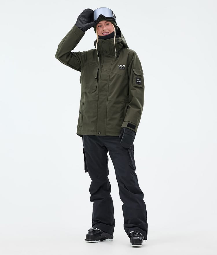 Dope Adept W Skidjacka Dam Olive Green, Image 2 of 9