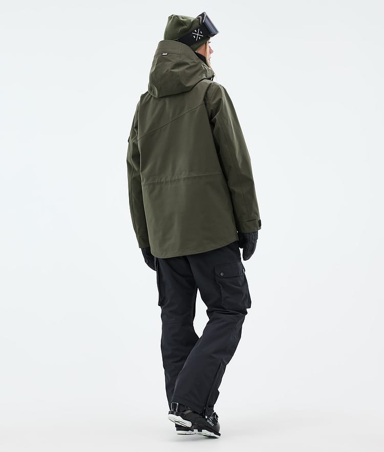 Dope Adept W Skidjacka Dam Olive Green, Image 3 of 9