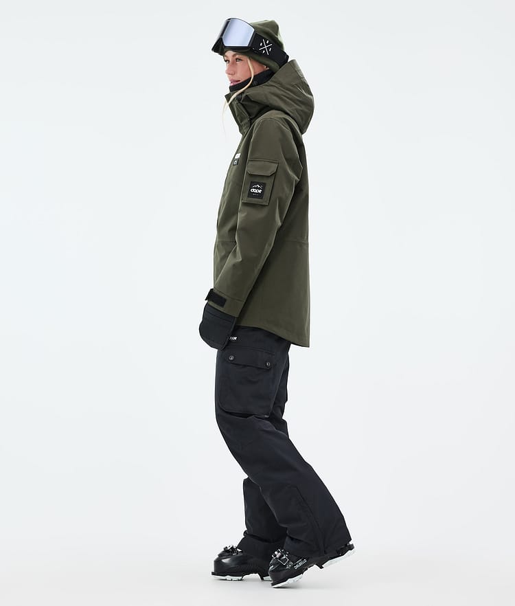 Dope Adept W Skidjacka Dam Olive Green, Bild 3 av 9