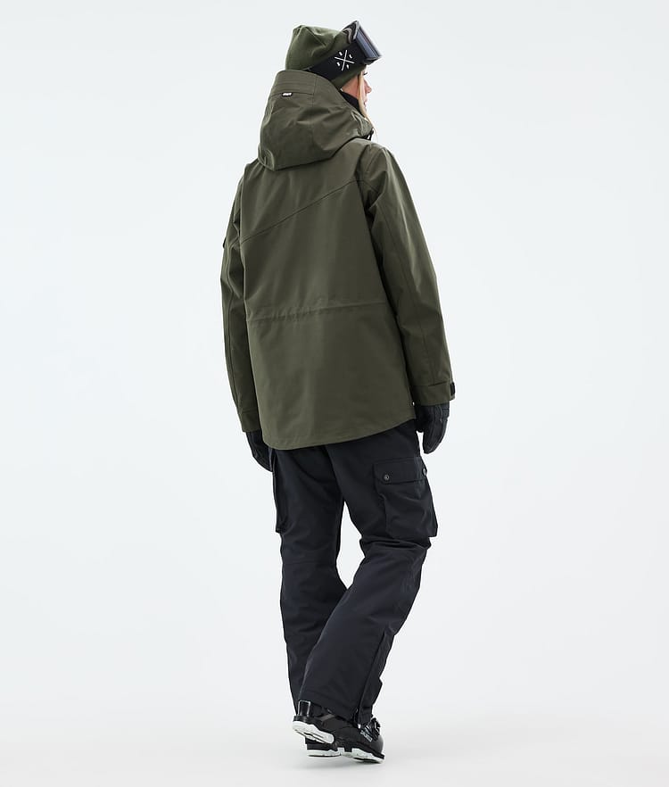 Dope Adept W Skidjacka Dam Olive Green, Bild 4 av 9