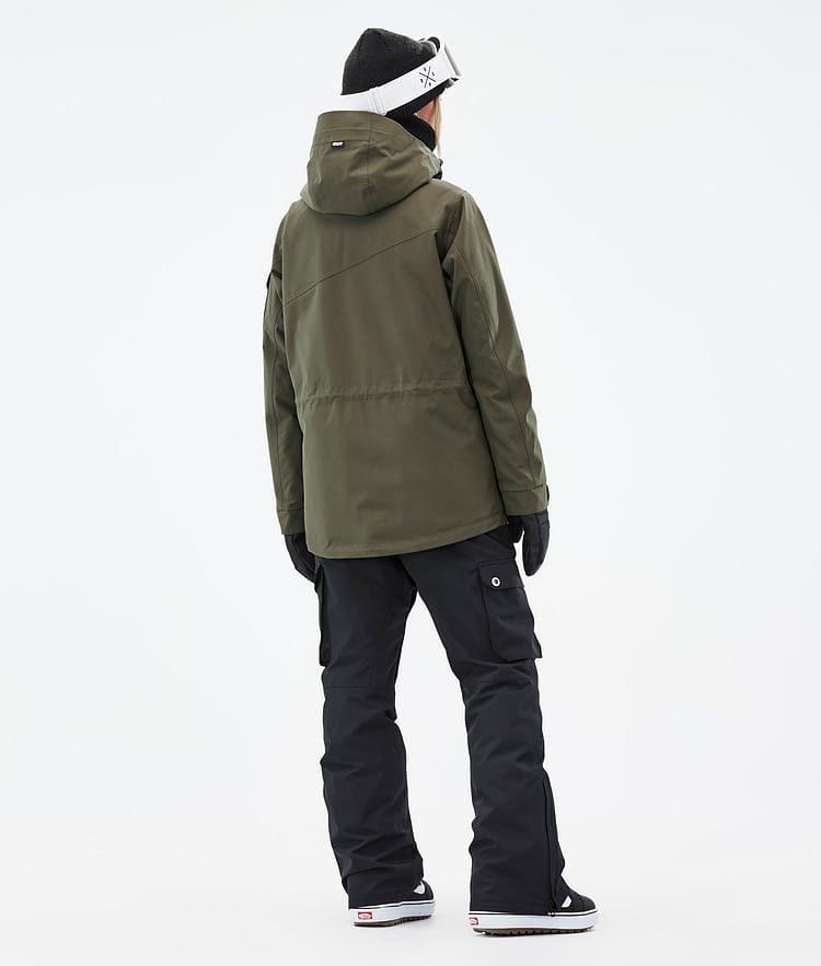 Dope Adept W Snowboardjacka Dam Olive Green Renewed, Bild 5 av 10