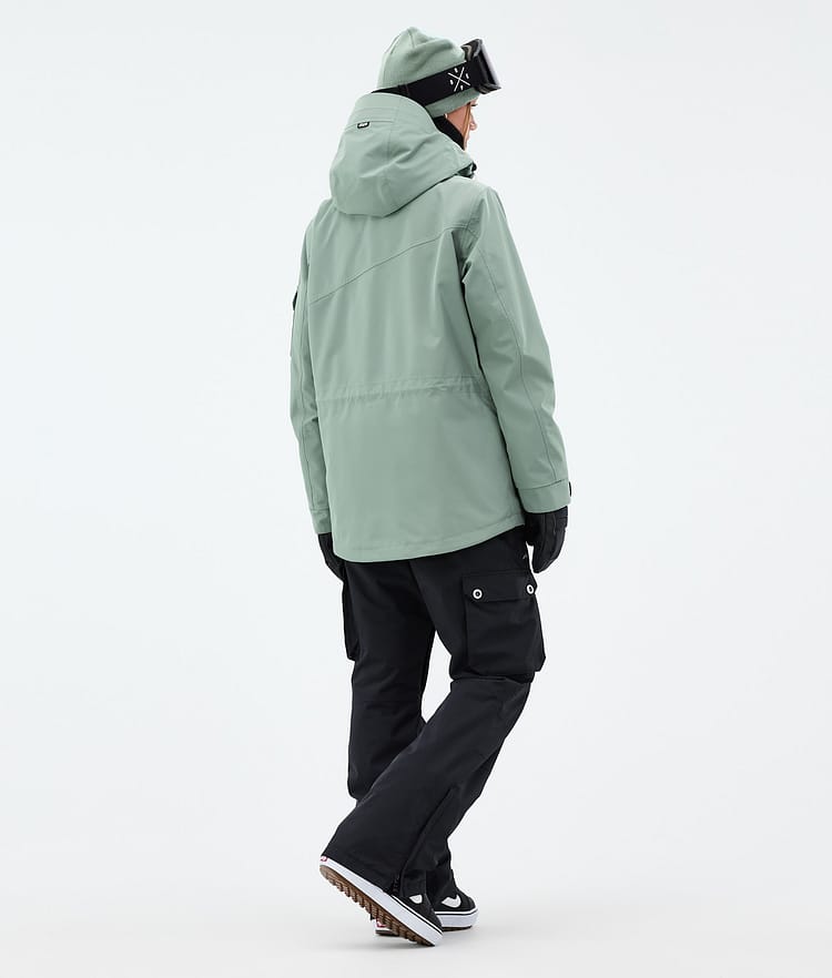 Dope Adept W Snowboardjacka Dam Faded Green, Bild 5 av 10