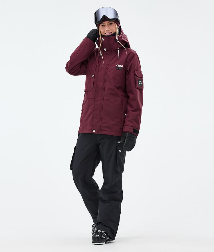 Dope Adept W Skidjacka Dam Burgundy, Bild 2 av 9