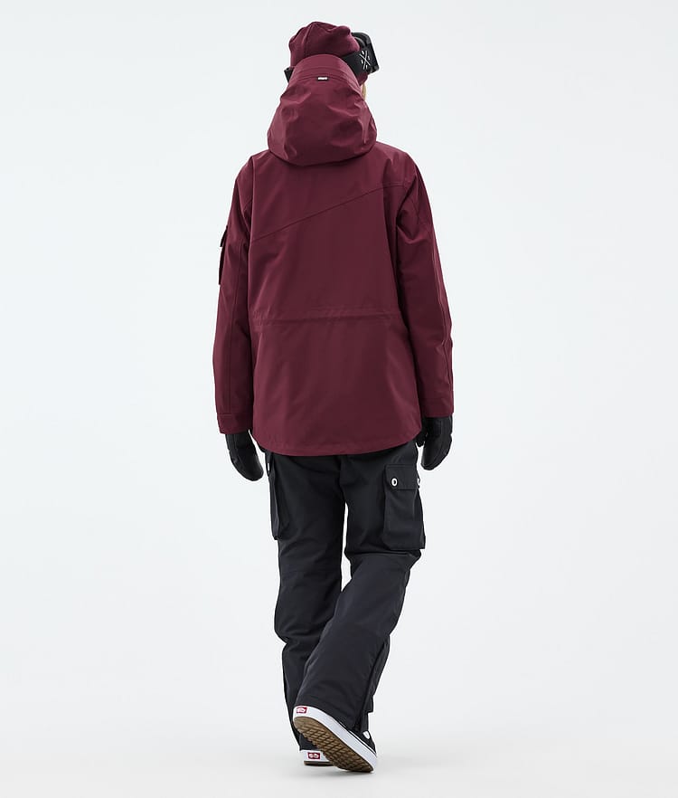 Dope Adept W Snowboardjacka Dam Burgundy Renewed, Bild 5 av 10