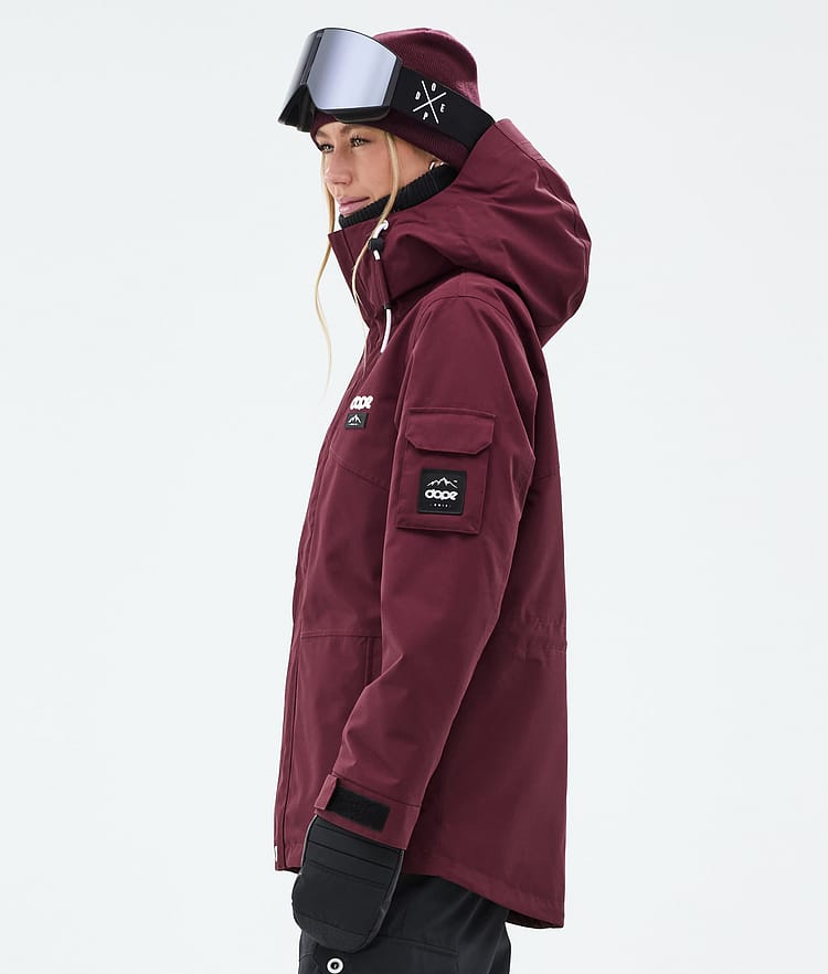 Dope Adept W Snowboardjacka Dam Burgundy Renewed, Bild 6 av 10