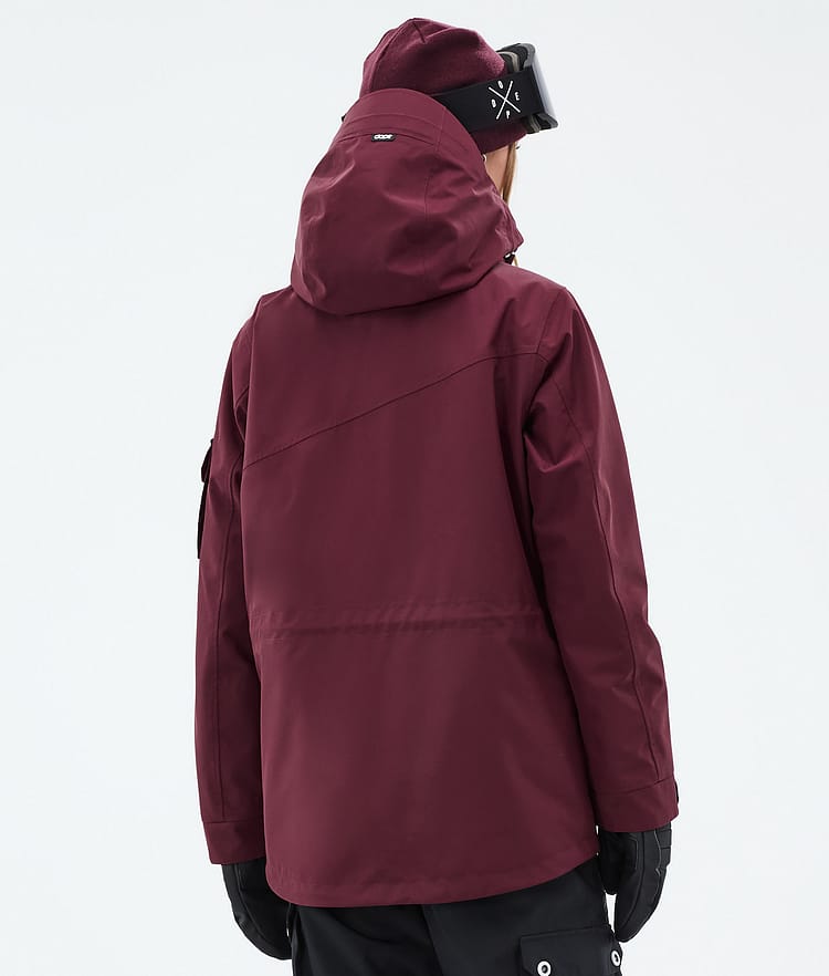 Dope Adept W Snowboardjacka Dam Burgundy Renewed, Bild 7 av 10