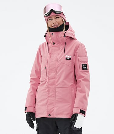 Dope Adept W Snowboardjacka Kvinna Pink Renewed
