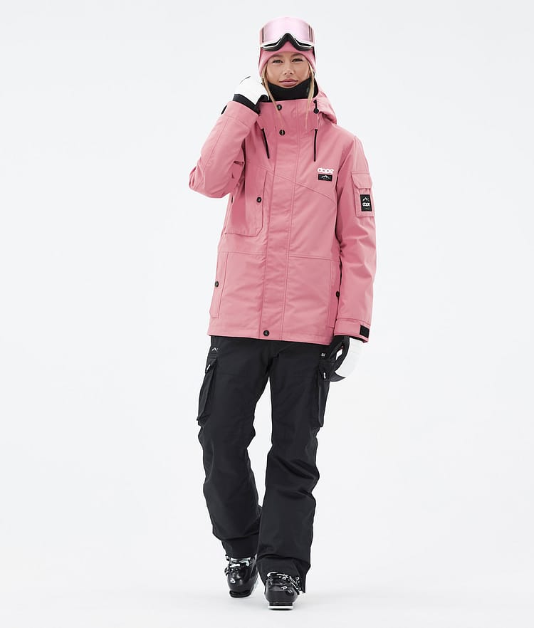 Dope Adept W Skidjacka Dam Pink/Black, Bild 3 av 10