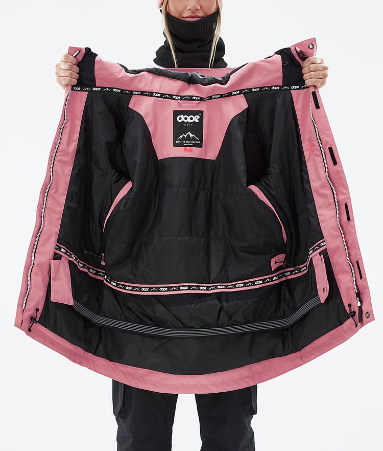 Dope Adept W Skidjacka Dam Pink/Black, Bild 10 av 10