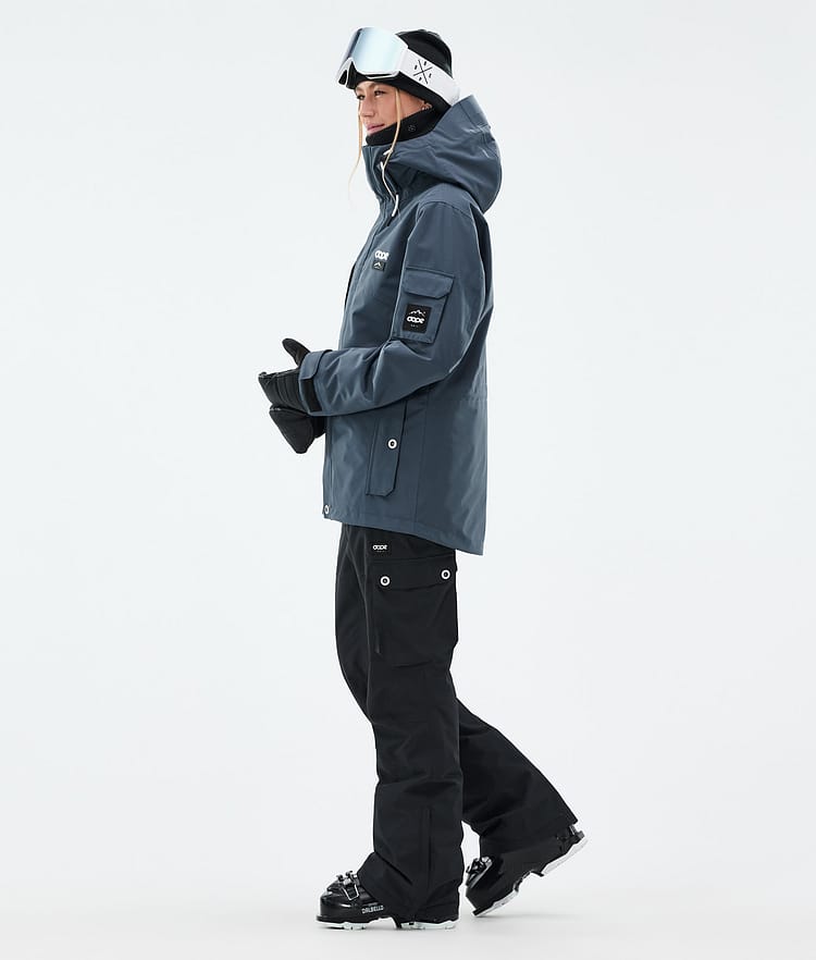 Dope Adept W Skidjacka Dam Metal Blue, Bild 3 av 9