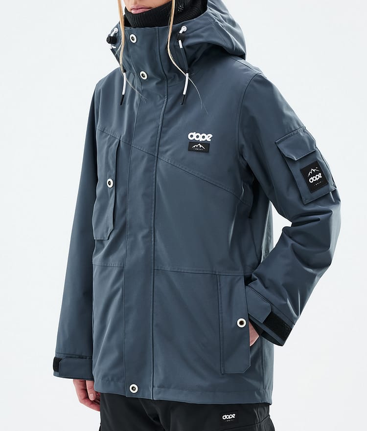 Dope Adept W Skidjacka Dam Metal Blue, Bild 7 av 9