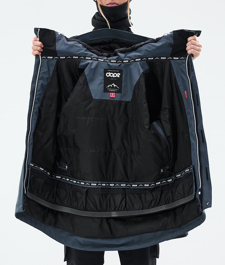 Dope Adept W Skidjacka Dam Metal Blue, Bild 9 av 9