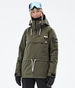 Dope Annok W Snowboardjacka Dam Olive Green