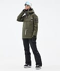 Dope Annok W Snowboardjacka Dam Olive Green Renewed, Bild 3 av 9