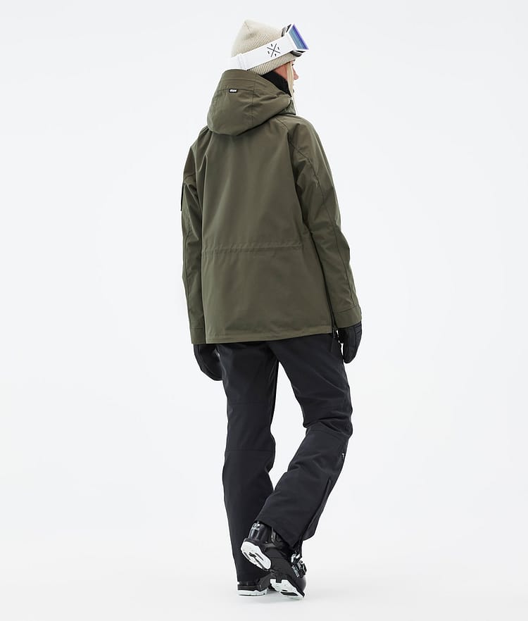 Dope Annok W Skidjacka Dam Olive Green, Bild 5 av 9