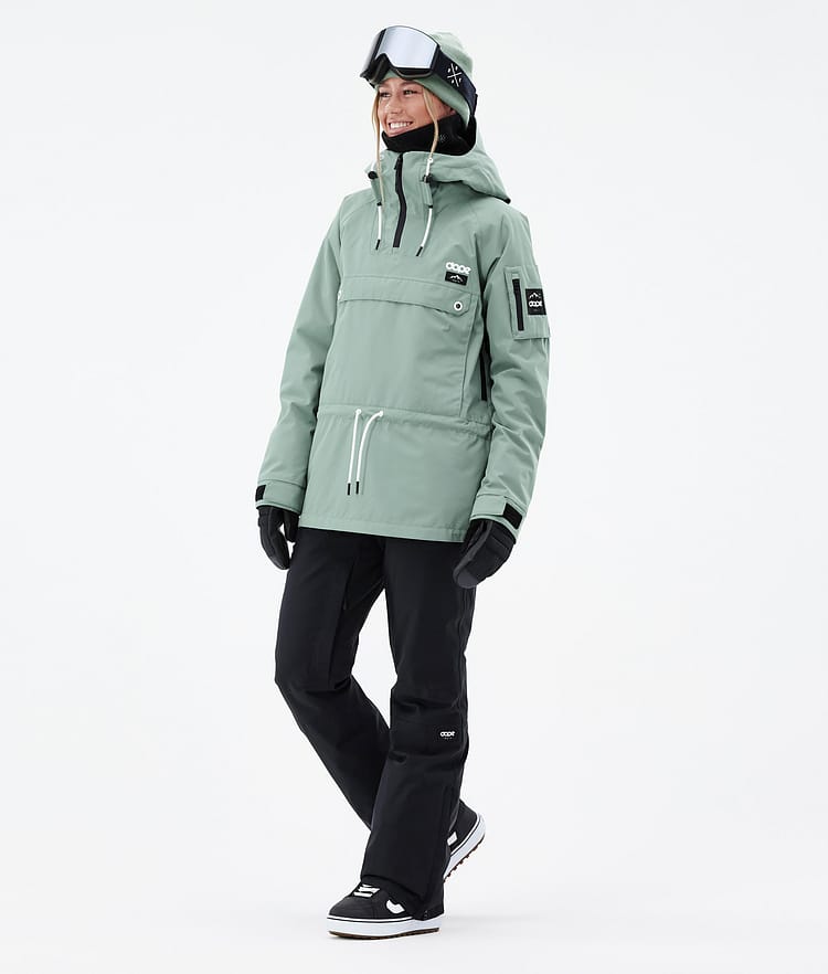 Dope Annok W Snowboardjacka Dam Faded Green, Bild 2 av 8