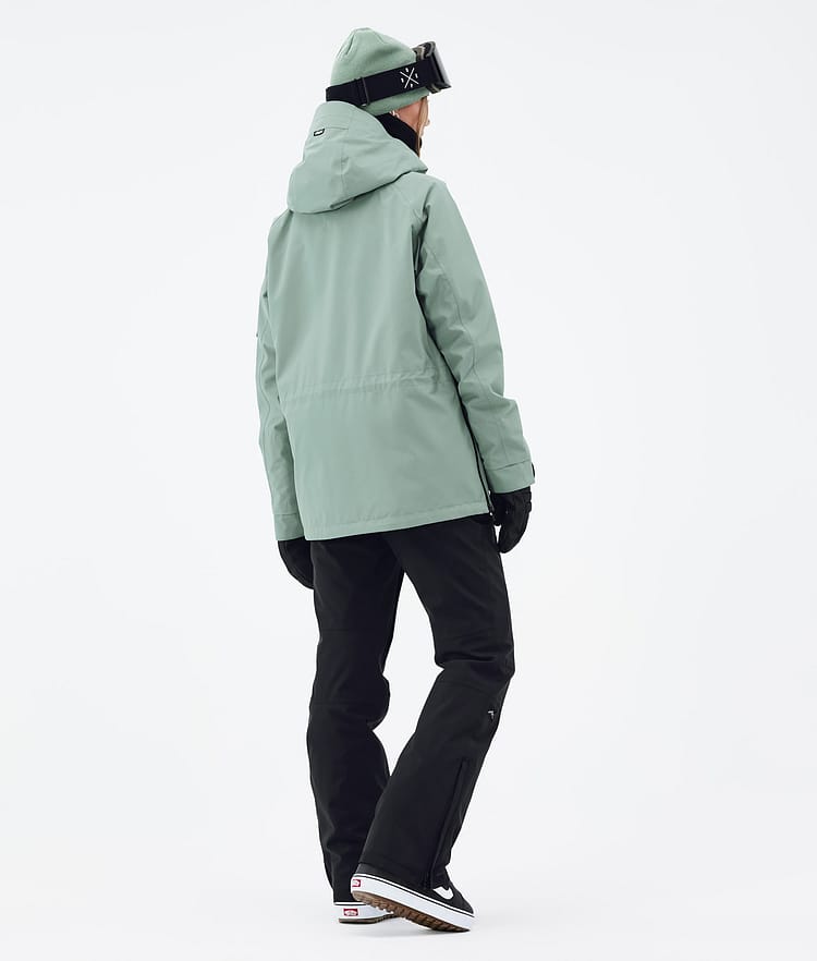 Dope Annok W Snowboardjacka Dam Faded Green, Bild 4 av 8