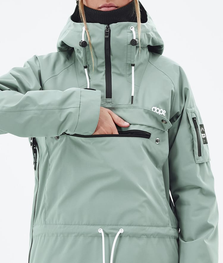 Dope Annok W Snowboardjacka Dam Faded Green, Bild 8 av 8