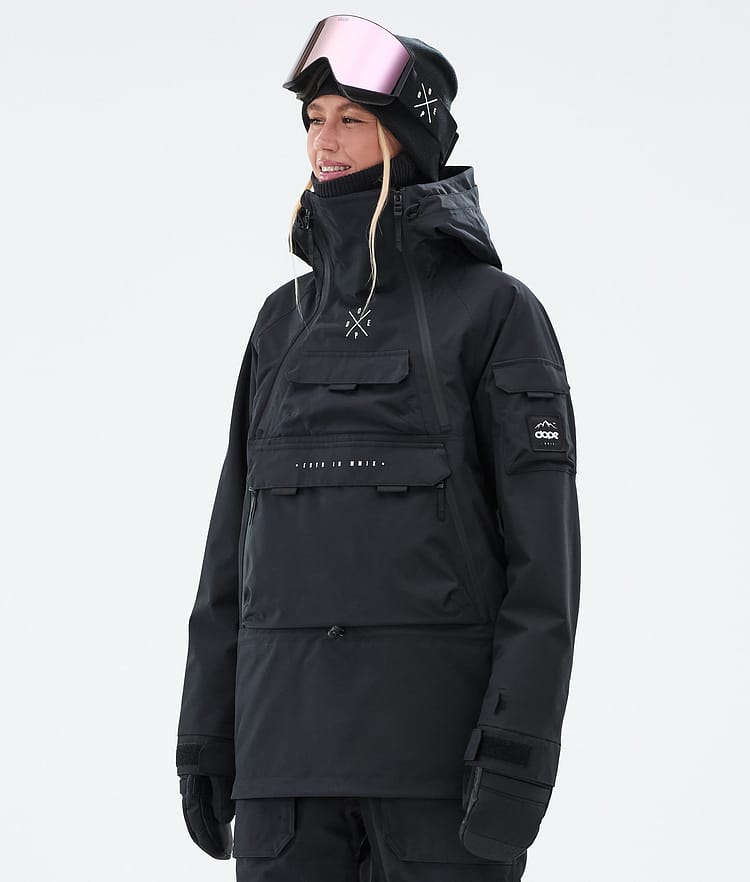 Dope Akin W Skidjacka Dam Black, Bild 1 av 9