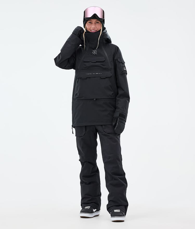 Dope Akin W Snowboardjacka Dam Black, Bild 2 av 9