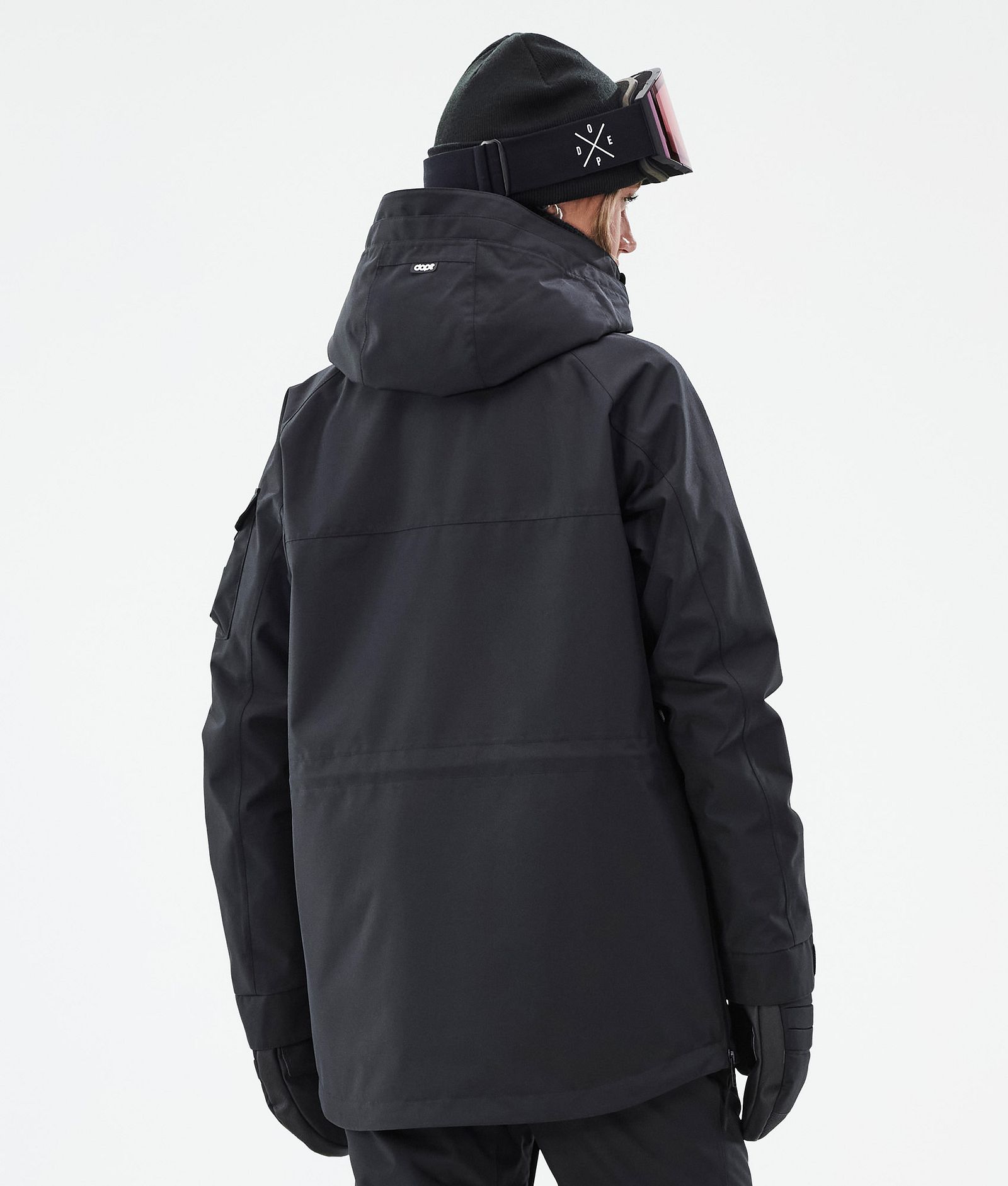 Dope Akin W Snowboardjacka Dam Black Renewed, Bild 7 av 9