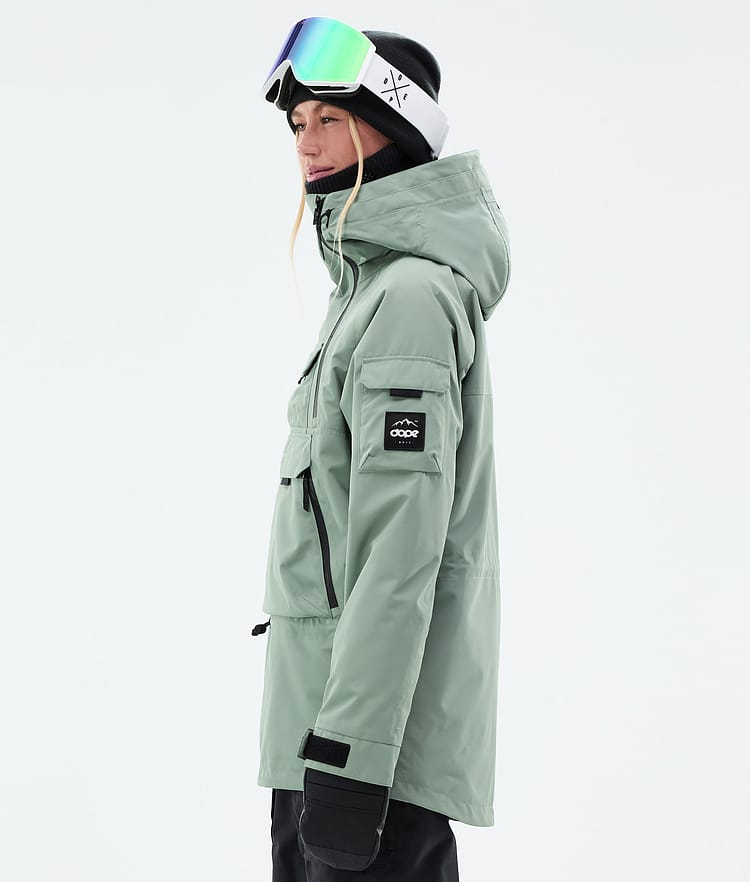 Dope Akin W Snowboardjacka Dam Faded Green, Bild 6 av 10