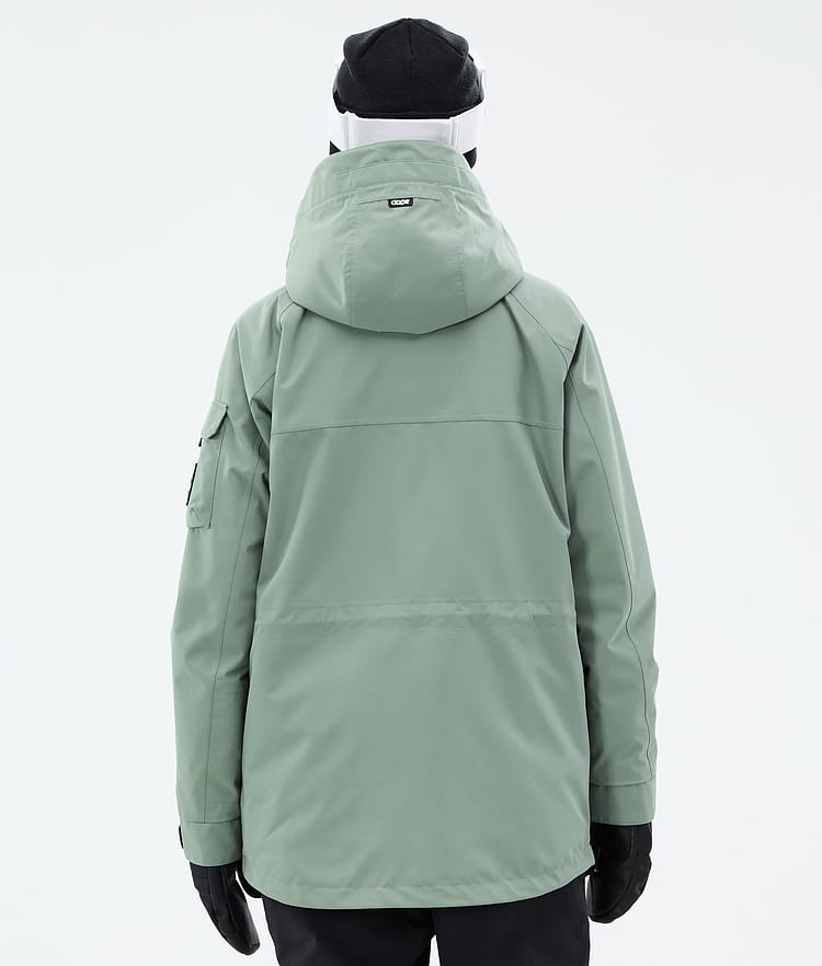 Dope Akin W Snowboardjacka Dam Faded Green, Bild 7 av 10