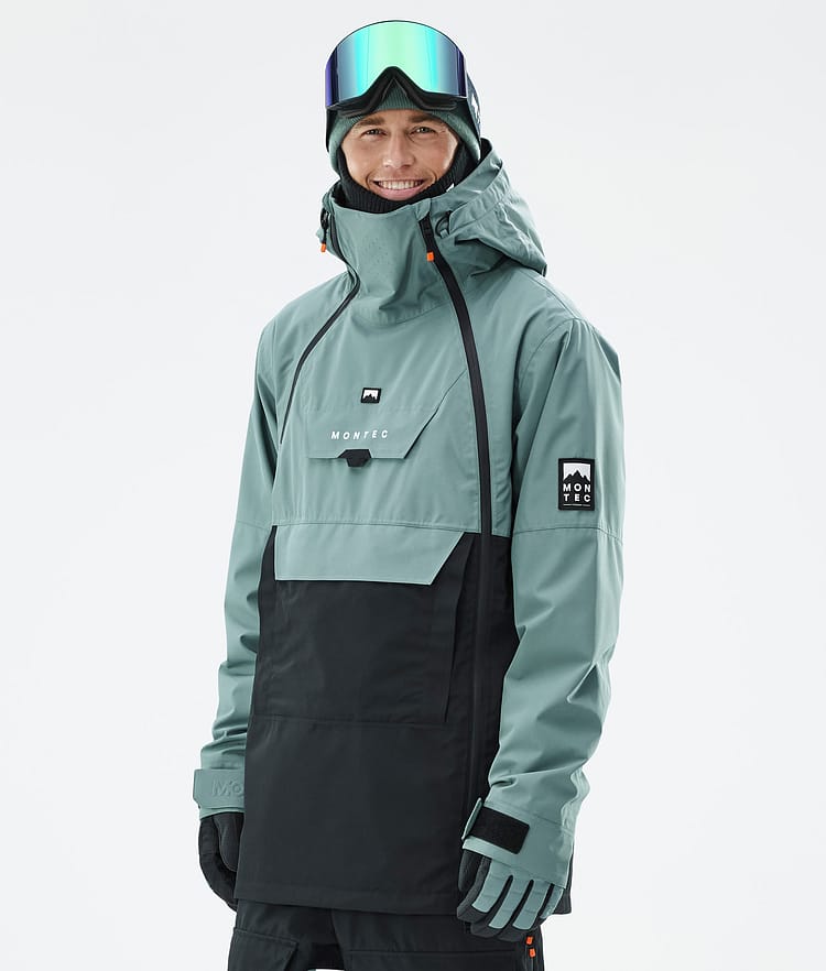 Montec Doom Snowboardjacka Herr Atlantic/Black Renewed, Bild 1 av 10