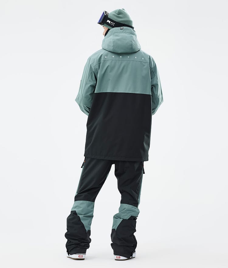 Montec Doom Snowboardjacka Herr Atlantic/Black Renewed, Bild 4 av 10