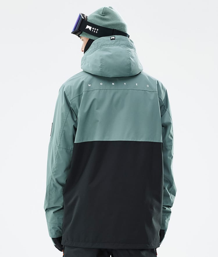 Montec Doom Snowboardjacka Herr Atlantic/Black Renewed, Bild 6 av 10