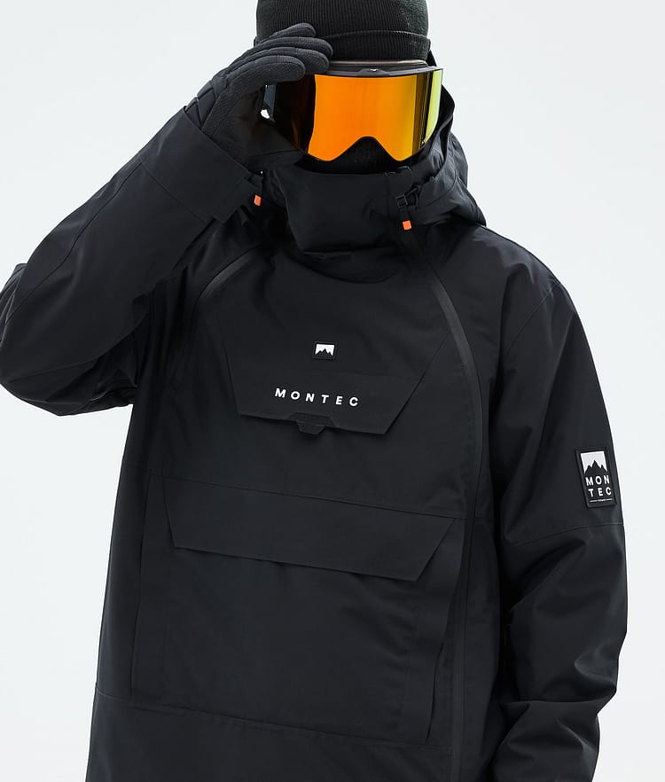 Montec Doom Snowboardjacka Herr Black Renewed, Bild 2 av 11