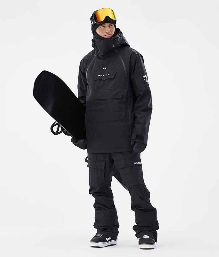 Montec Doom Snowboardjacka Herr Black