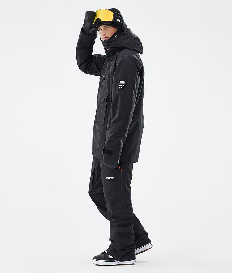 Montec Doom Snowboardjacka Herr Black