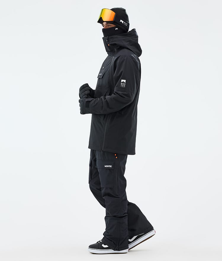 Montec Doom Snowboardjacka Herr Black Renewed, Bild 4 av 11