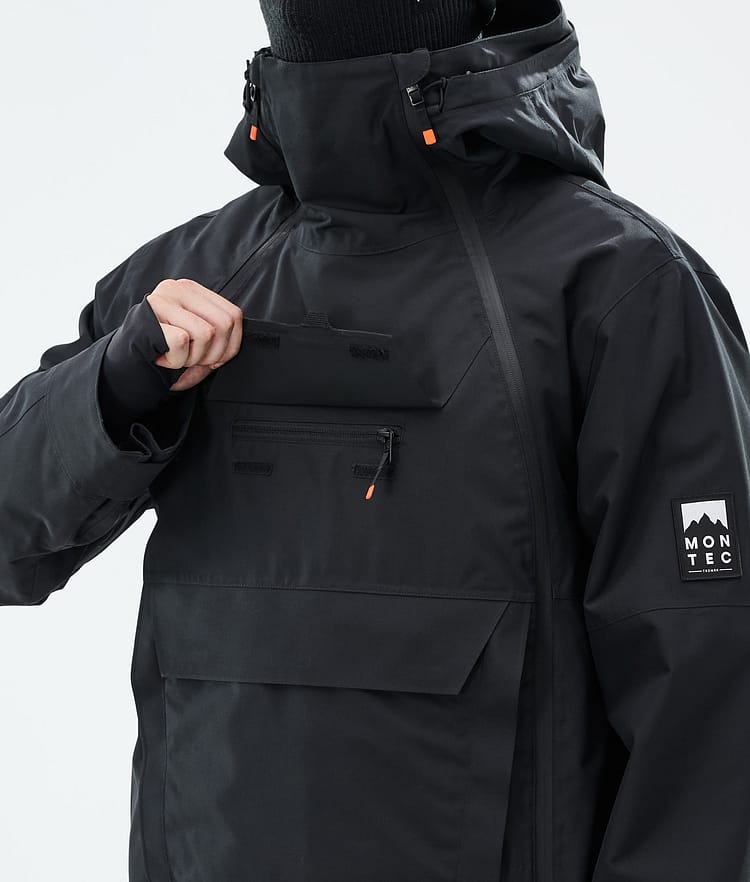 Montec Doom Snowboardjacka Herr Black Renewed, Bild 10 av 11