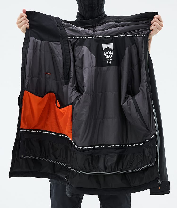 Montec Doom Snowboardjacka Herr Black Renewed, Bild 11 av 11