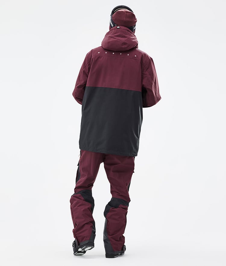 Montec Doom Skidjacka Herr Burgundy/Black