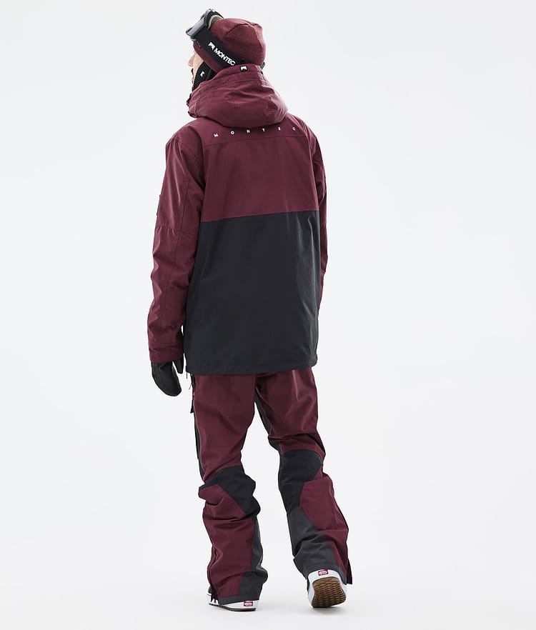 Montec Doom Snowboardjacka Herr Burgundy/Black, Bild 5 av 11