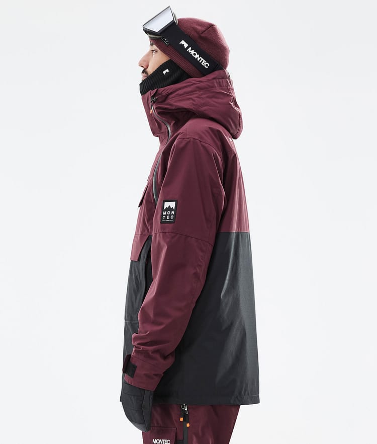 Montec Doom Snowboardjacka Herr Burgundy/Black, Bild 6 av 11
