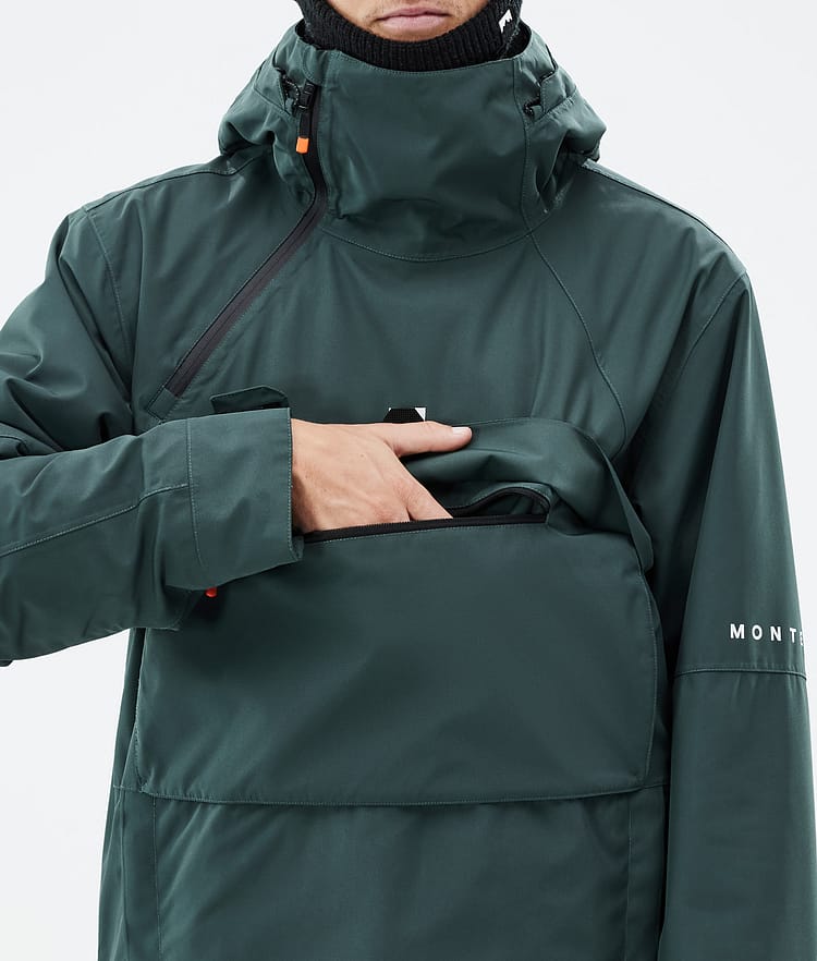Montec Dune Snowboardjacka Herr Dark Atlantic Renewed, Bild 9 av 9
