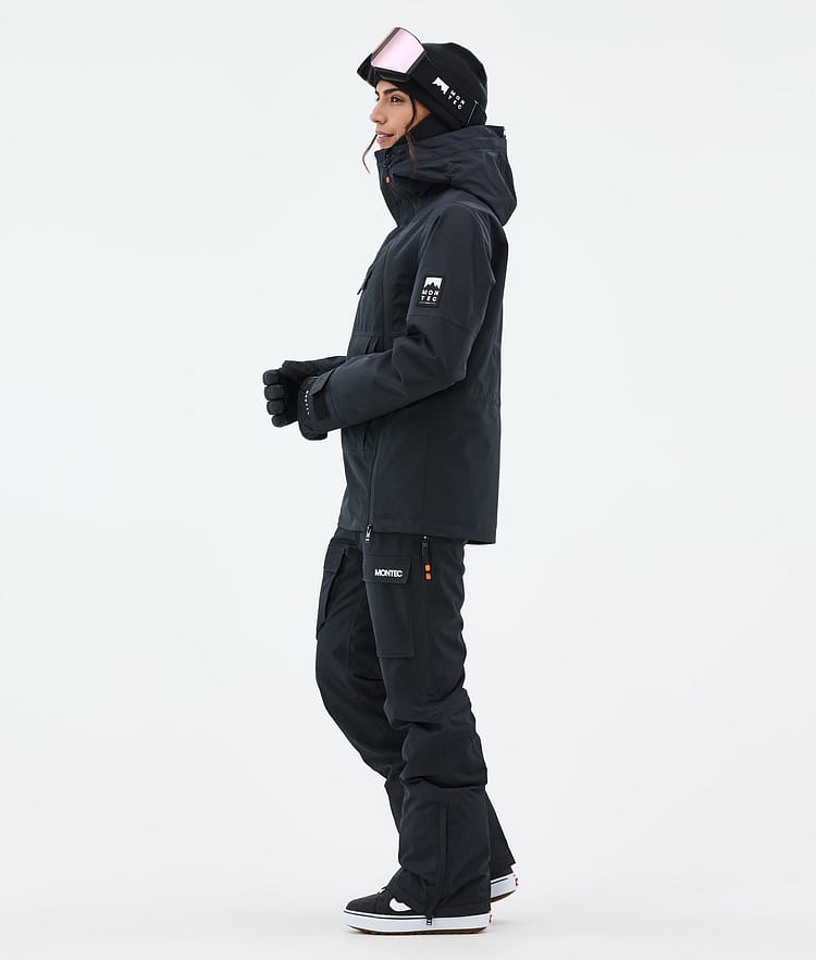 Montec Doom W Snowboardjacka Dam Black, Bild 4 av 11