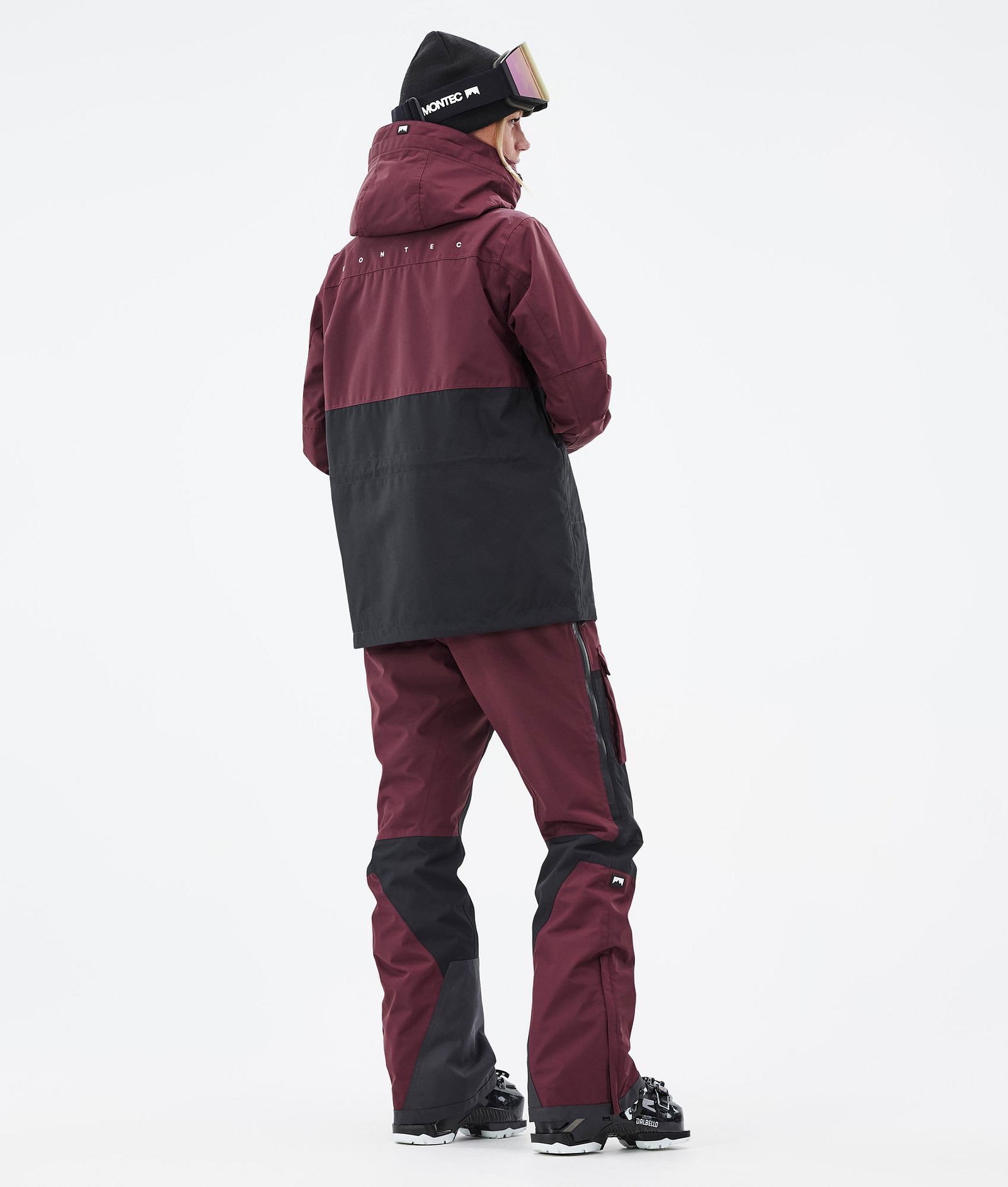 Montec Doom W Skidjacka Dam Burgundy/Black, Bild 5 av 11