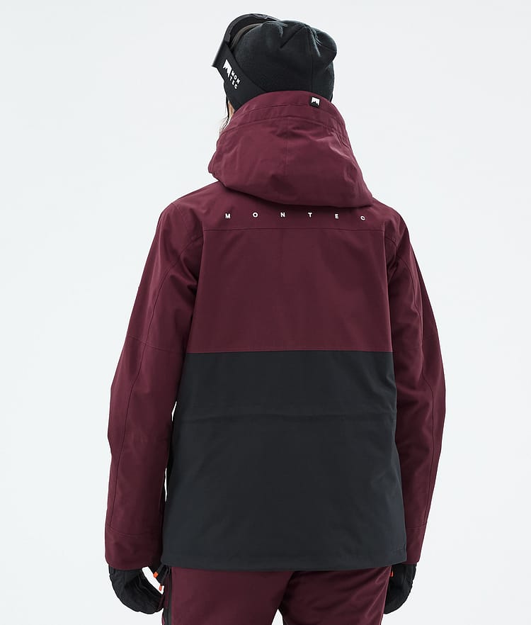 Montec Doom W Snowboardjacka Dam Burgundy/Black Renewed, Bild 7 av 11