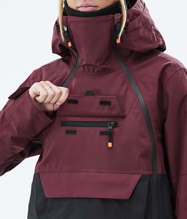 Montec Doom W Snowboardjacka Dam Burgundy/Black