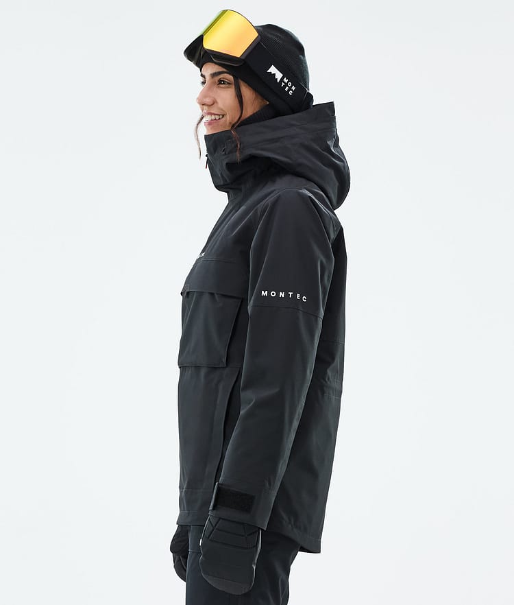 Montec Dune W Snowboardjacka Dam Black Renewed, Bild 6 av 9