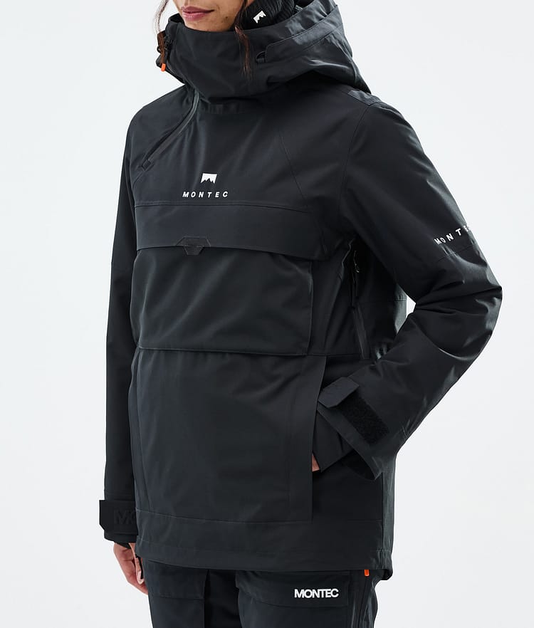 Montec Dune W Snowboardjacka Dam Black Renewed, Bild 8 av 9